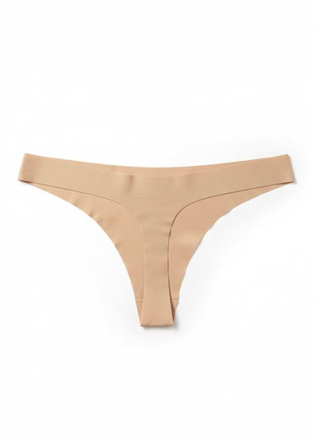 Seamless Thong - Beaver